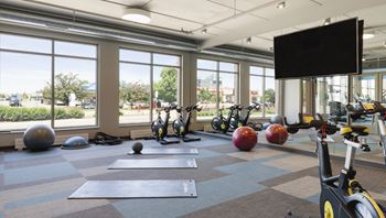 24-Hour multi-level cardio and weightlifting center